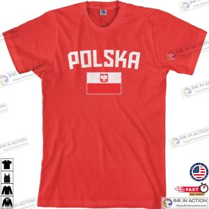 Polska Flag Mens T shirt Polish National Team Poland Warsaw Football European Republic Soccer 5