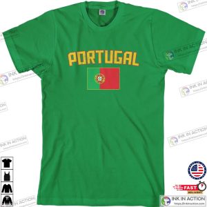 Portugal Flag Mens T shirt Portuguese National Team European Football Lisbon Soccer 2