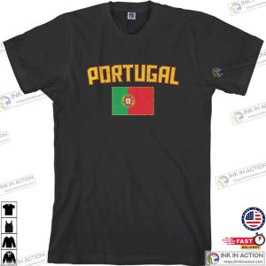 Portugal Flag Mens T shirt Portuguese National Team European Football Lisbon Soccer 4