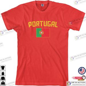 Portugal Flag Mens T shirt Portuguese National Team European Football Lisbon Soccer 5