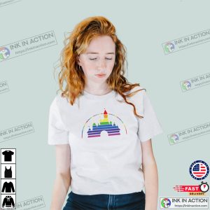 Disney Castle LGBT Pride Gifts Equality Shirt