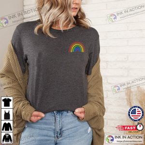 Pride Shirt Rainbow Shirt Gay Pride Shirt LGBT shirt Gay Shirt Lesbian Shirt Rainbow Tee 4
