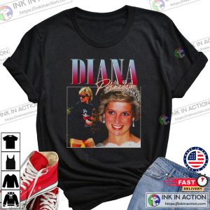 Princess Diana Vintage Unisex T Shirt 1
