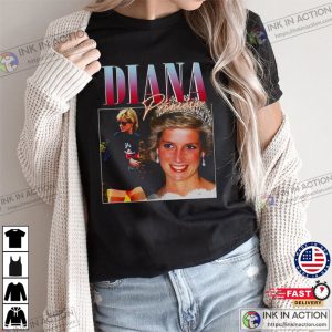 Princess Diana Vintage Unisex T Shirt 2