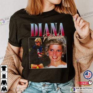 Princess Diana Vintage Unisex T Shirt 3
