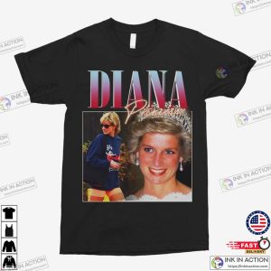 Princess Diana Vintage Unisex T Shirt 4