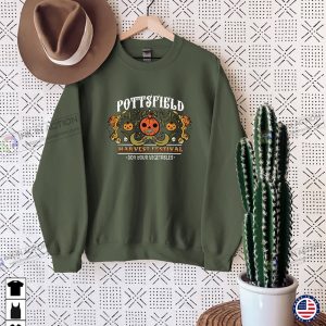 Pumpkin Halloween Sweatshirt Pottsfield Harvest Festival 5