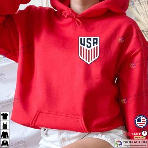 Qatar World Cup 2022 USA Logo Hoodie USA National Team Sweatshirt USA National Soccer Team T shirt 4