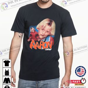 R.I.P Aaron Carter Vintage T Shirt Rest In Peace Aaron Carter Memories Aaron Carter Merch T Shirt 3