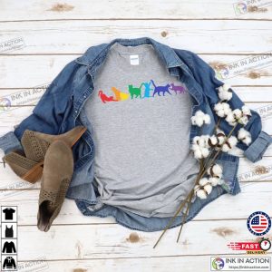Rainbow Cat Lover shirt Pride shirt Cute Cat shirt Gay Cat Lover shirt Gay Ally shirt 3