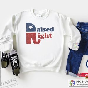Raised Right The Republican Elephant Pro America Conservative Sweatshirt 1