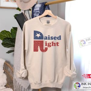 Raised Right The Republican Elephant Pro America Conservative Sweatshirt 2