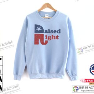 Raised Right The Republican Elephant Pro America Conservative Sweatshirt 4