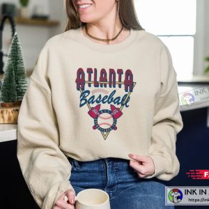 Retro Atlanta Braves Baseball Style MLB Shirt 4