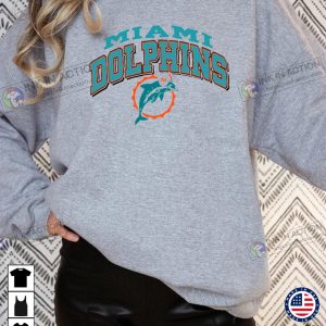 Retro Miami Dolphins Football Team Sweatshirt