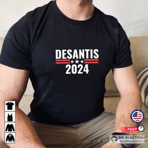 Ron Desantis 2024 Shirt 2024 Presidential Election Republican Shirt Conservative Tshirt Desantis For President Tee 4