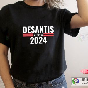 Ron Desantis 2024 Shirt 2024 Presidential Election Republican Shirt Conservative Tshirt Desantis For President Tee 5