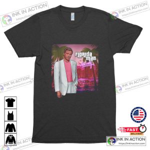 Ron Desantis Is Florida Man Vice City Style Trending T Shirt 3