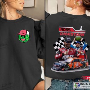 Ross Chastain 1 Trackhouse Racing Nascar Racing shirt Melon Man Shirt Chastained Nascar Trending T shirt