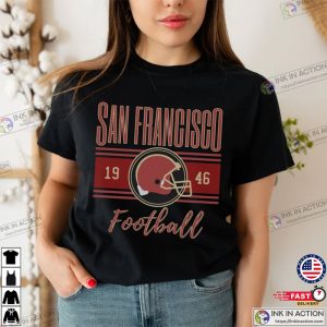 San Francisco Football Retro T Shirt San Francisco Unisex Graphic Shirt 2