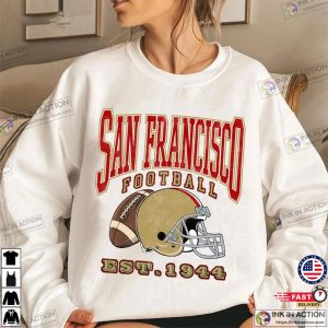 San Francisco Football Shirt Vintage Style San Francisco Football San Francisco Est 1946 3