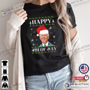 Santa Joe Biden Republican Christmas Funny Tshirt 5