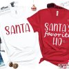 Santa’s Favorite Ho Shirt Couple Christmas Shirts