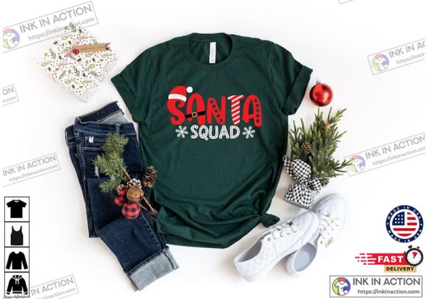 Santa Squad Basic Christmas Shirt