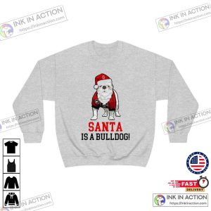 Santa is a Bulldog Georgia Dawgs National Champions Unisex Sweatshirt 4