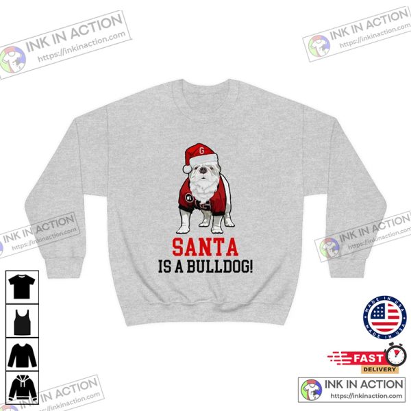 Santa is a Bulldog Georgia Dawgs National Champions Unisex Shirt