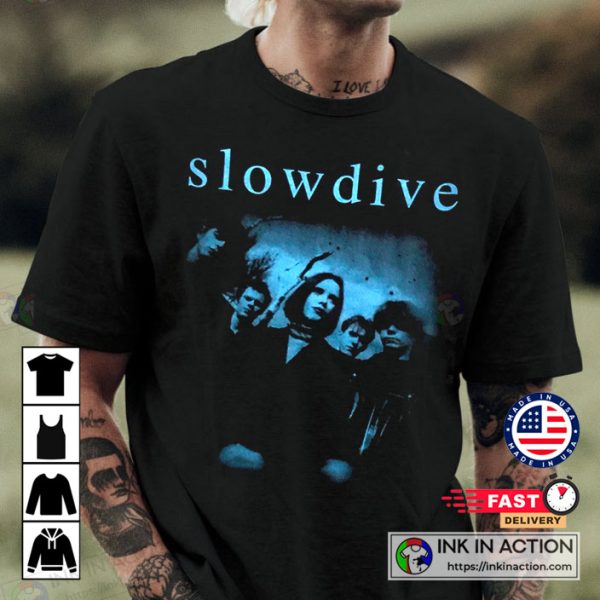 Slowdive Souvlaki 1990s Dream POP T-shirt