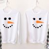 Snowman Pajamas, Snowmen Face Pajamas, Matching Family Pajamas, His and Hers Pajama set