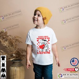 Sorry Girls Mommy Is My Valentine Cute Valentine Day Boys Long Sleeve T Shirt 2