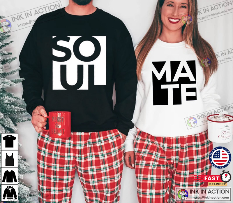 Soul Mate Shirts, Couples Shirts, Valentines Day Shirt, Matching Shirts -  Print your thoughts. Tell your stories.