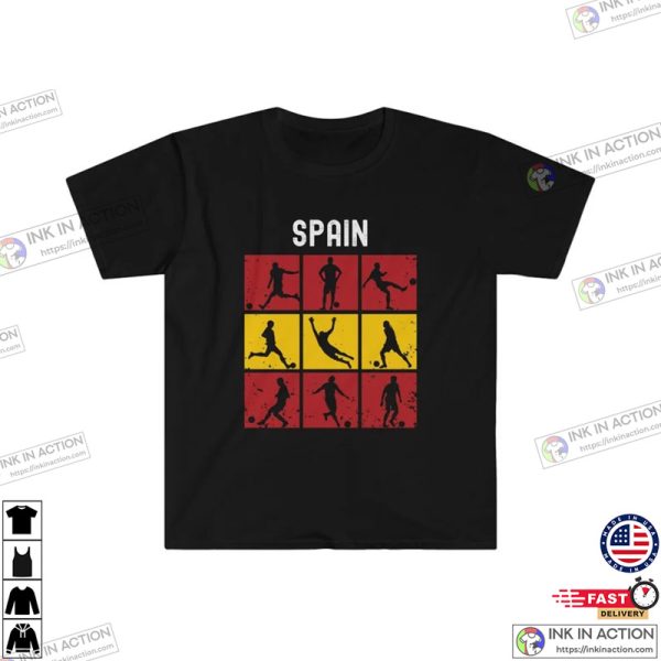 Spain Football Shirt Spanish Football Jersey Espana T-shirt