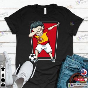 Spain Soccer Funny Graphic T-Shirt