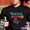 Spider Your Vote Has Power Ulster Country I Voted Essential T-shirt