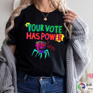 Spider Your Vote Has Power Ulster Country I Voted Essential Tshirt 3