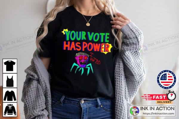 Spider Your Vote Has Power Ulster Country I Voted Essential T-shirt