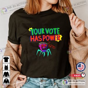 Spider Your Vote Has Power Ulster Country I Voted Essential Tshirt 4