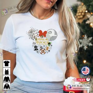 Star Wars Mickey Head Shirt Mickey and Minnie Disney Shirt Disney Family and Couple Shirt 4