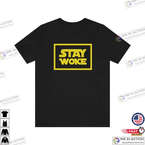 Stay Woke Elon Musk Essential Graphic Unisex T-shirt