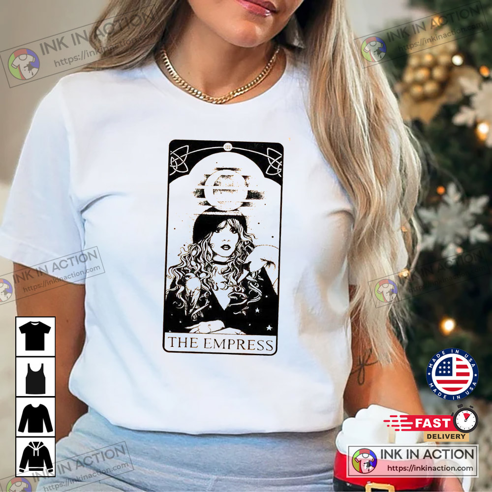 Stevie Nicks 1970s Shirt The Empress Tarot Shirt