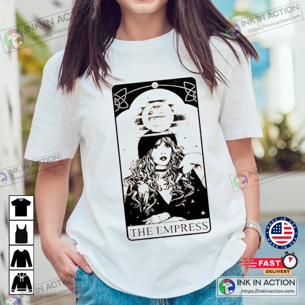 Stevie Nicks 1970s Shirt The Empress Tarot Shirt
