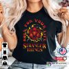 Stranger Things Four Fire And Dice Graphic Tee