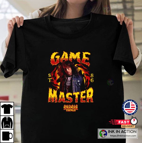 Eddie Munson Game Master Stranger Things Tee Shirt
