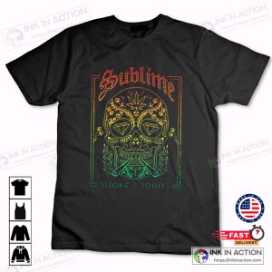 Sublime Graphic Tee Vintage Sublime Smoke 2 Joints Sun Rock T Shirt 4