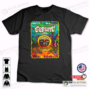 Sublime Graphic Tee Vintage Sublime To Freedom Sun Rock T Shirt 4