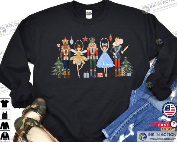 Sugar Plum Fairy Nutcracker Christmas Sweatshirts