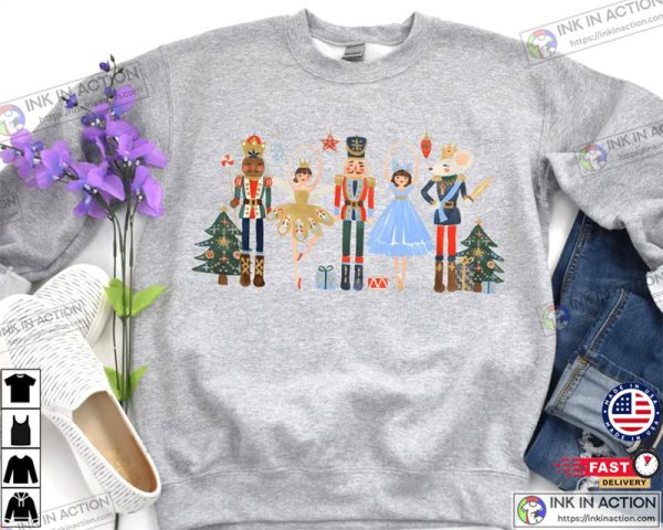 Sugar Plum Fairy Nutcracker Christmas Sweatshirts